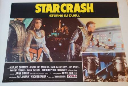 Star Crash original release german fotobusta set